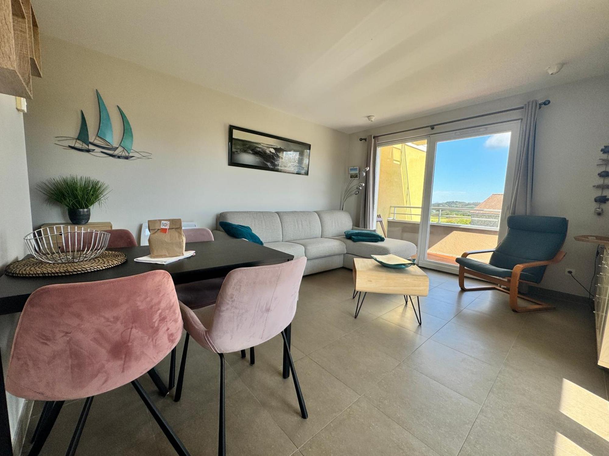 «  Le Sand-Wedge » Appartement Vue Mer Вимере Екстериор снимка